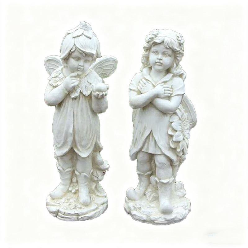 Patung Manusia Fiberglass Malaikat Kecil
