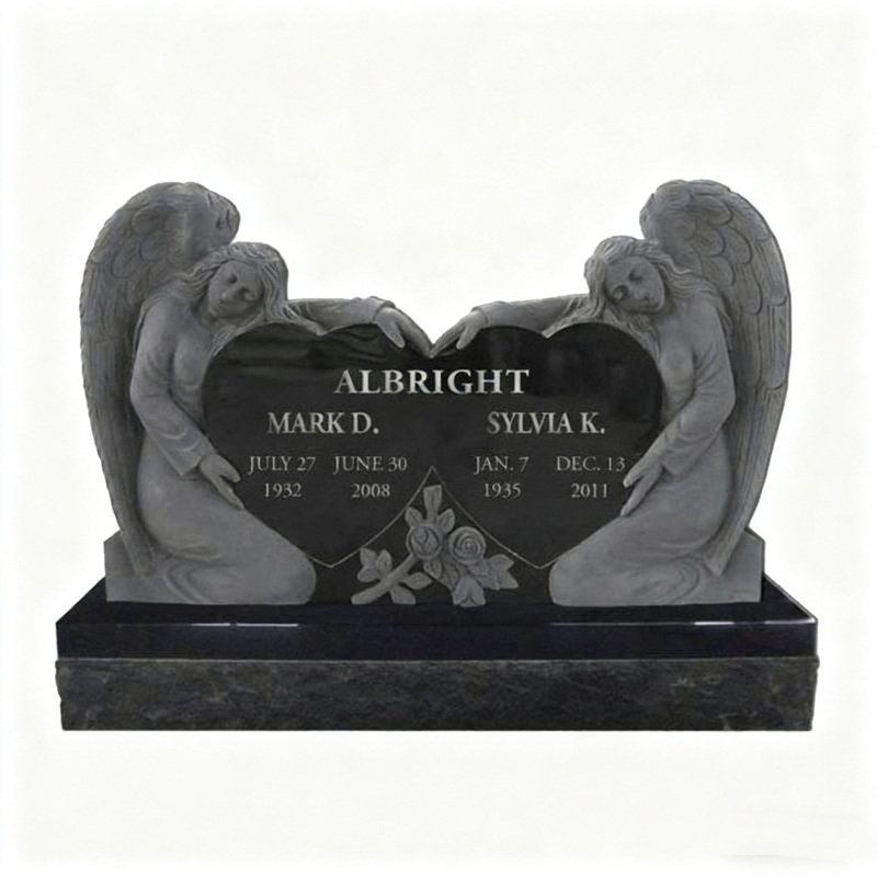 Batu Nisan Pendamping Ganda