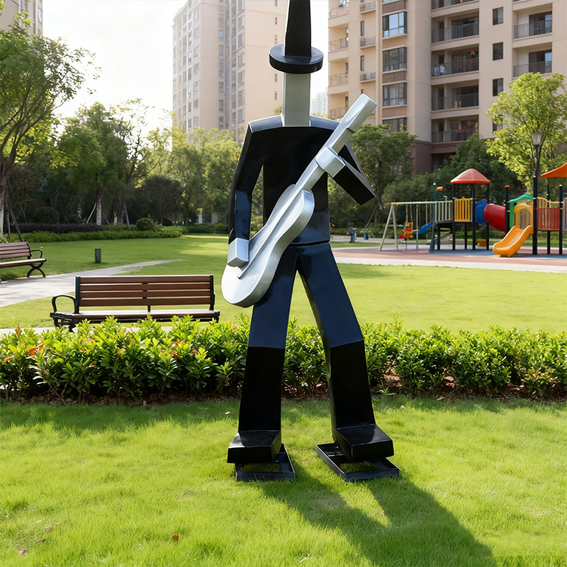 Patung Manusia Fiberglass dalam Desain 